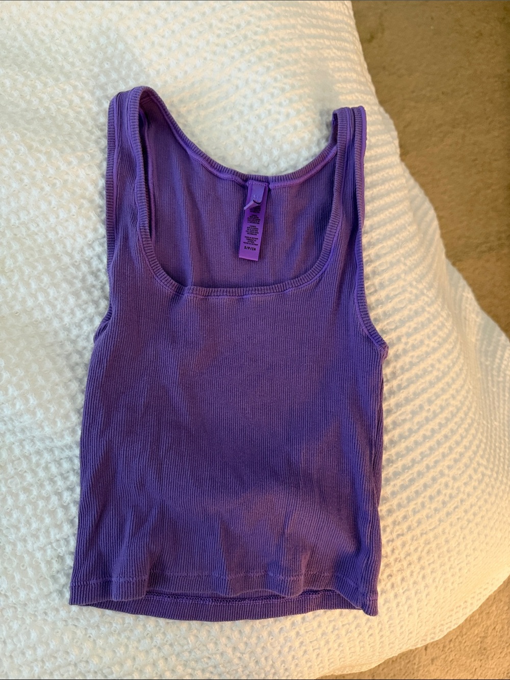 SKIMS Purple Tank